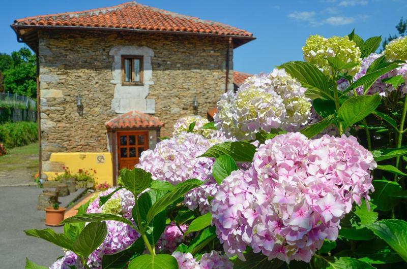 Gasthaus La Asturxana Malleza Exterior foto